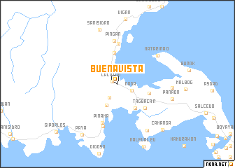 map of Buenavista