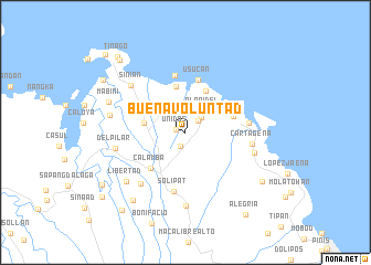 map of Buenavoluntad