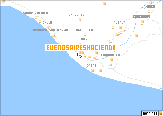 map of Buenos Aires Hacienda