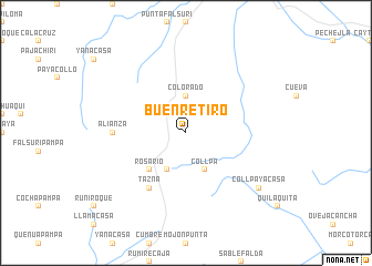 map of Buen Retiro