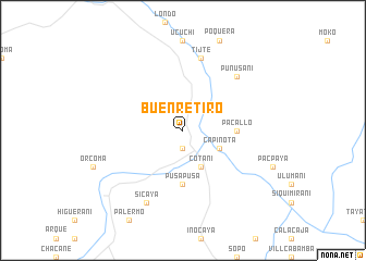 map of Buen Retiro