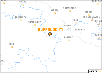 map of Buffalo City