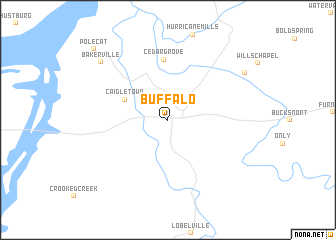 map of Buffalo