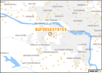 map of Buford Estates