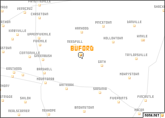 map of Buford