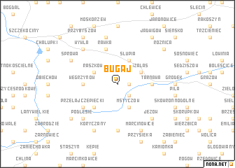 map of Bugaj