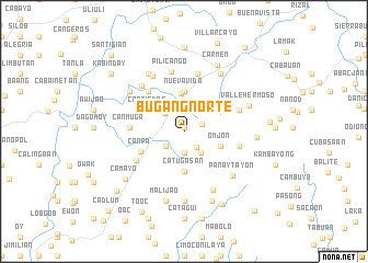 map of Bugang Norte