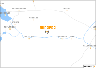 map of Bugarra