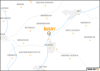 map of Bugay