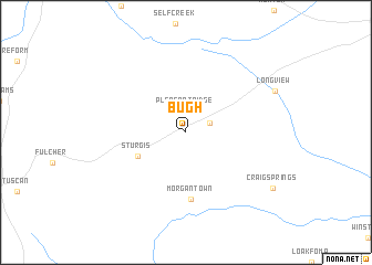map of Bugh