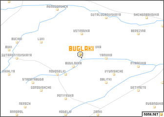 map of Buglaki