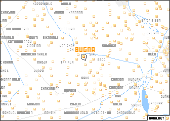 map of Bugna