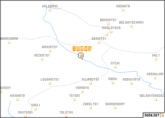 map of Bugor