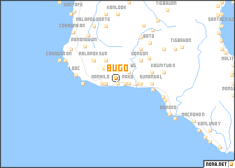 map of Bugó