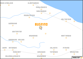 map of Bugrino