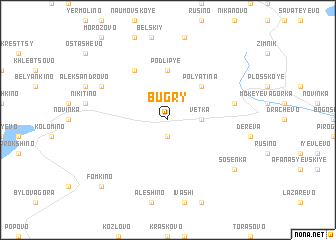 map of Bugry