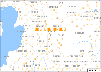 map of Bugtongnapulo