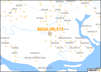 map of Bugulhalete