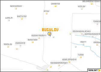 map of Bugulov