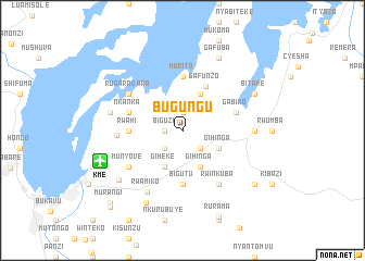 map of Bugungu