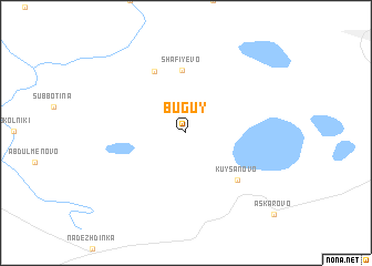 map of Buguy