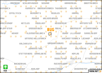 map of Büg