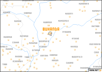 map of Buhanda