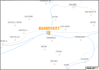 map of Buharkent