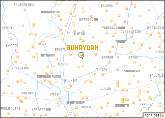 map of Buhaydah