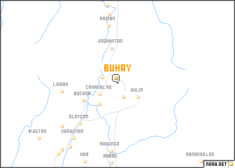 map of Buhay