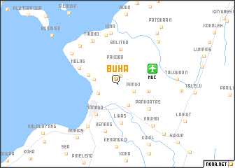 map of Buha