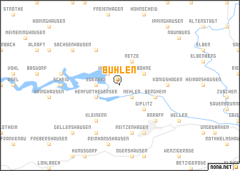 map of Buhlen