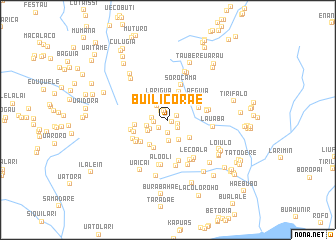 map of Builicorae