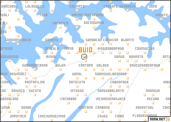 map of Buiò