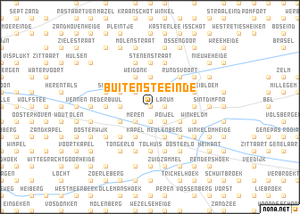 map of Buitenste Einde