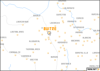 map of Buitre