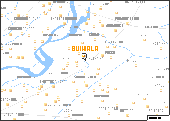 map of Būiwāla