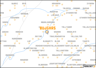 map of Bujghāş