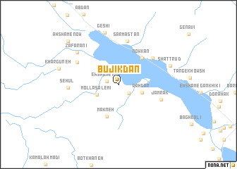 map of Būjīkdān