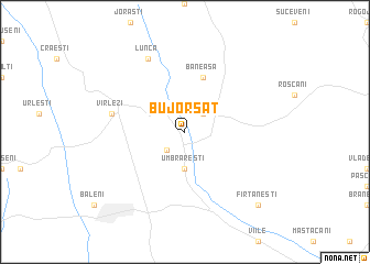 map of Bujor-Sat