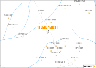 map of Bujunjuzi