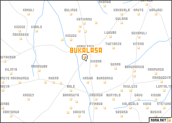 map of Bukalasa