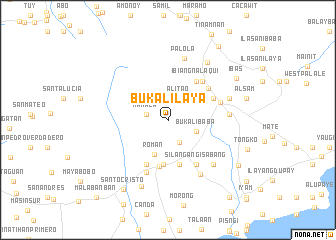 map of Bukal Ilaya