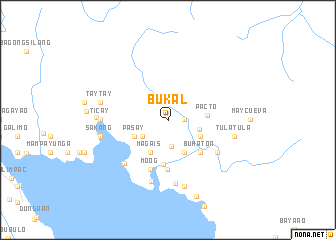 map of Bukal