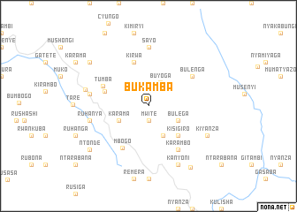 map of Bukamba