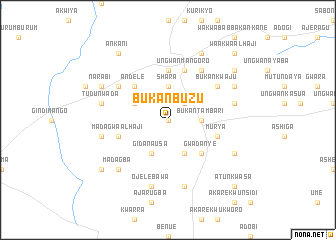 map of Bukan Buzu