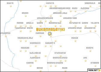 map of Bukan Madayiki