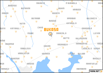 map of Bukasa