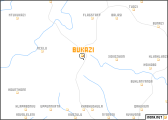 map of Bukazi