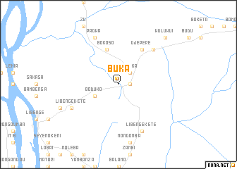 map of Buka